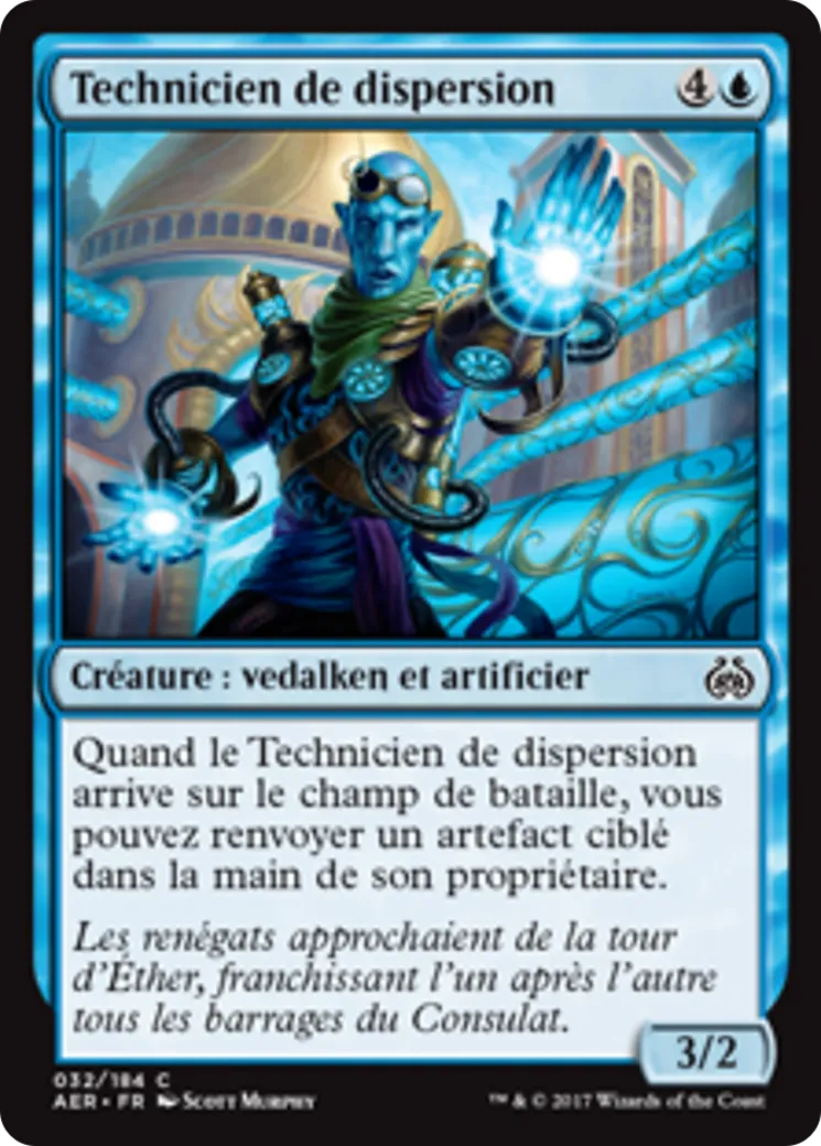 Technicien de dispersion — Aether Revolt — Magic: The Gathering