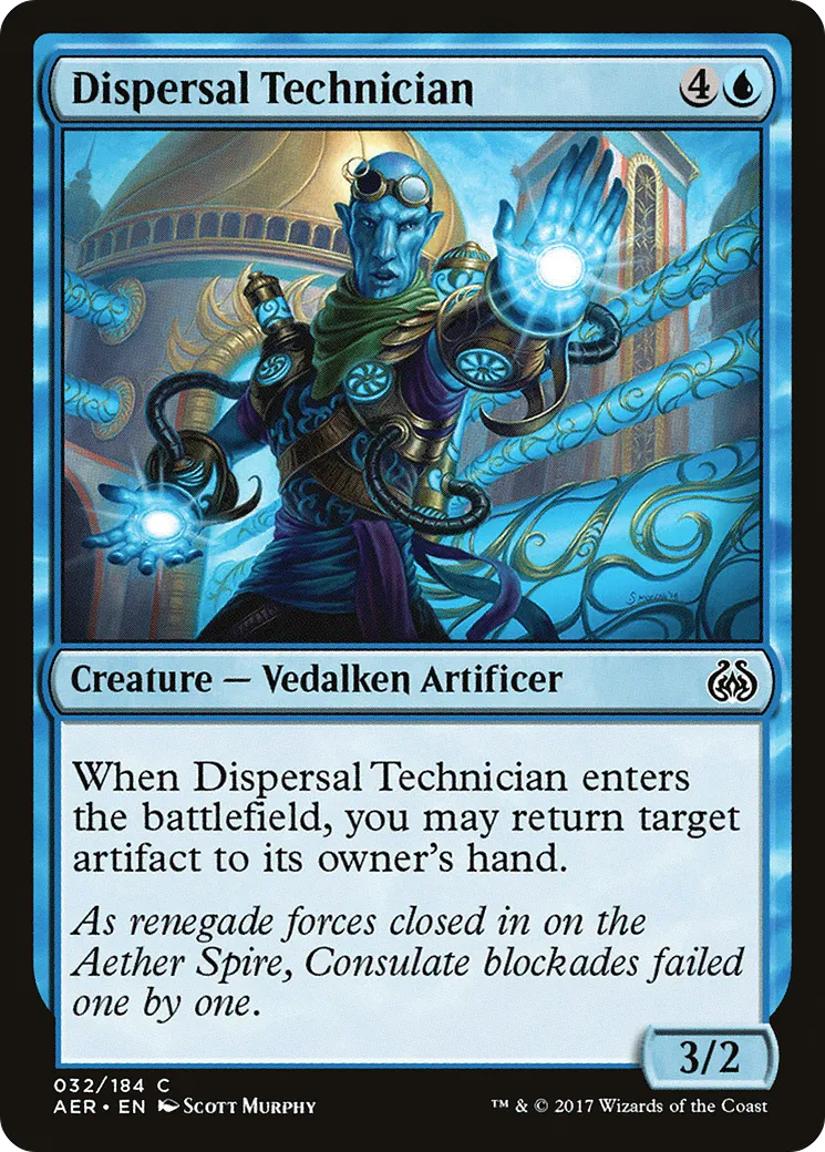 Dispersal Technician from Aether Revolt - Magic: The Gathering