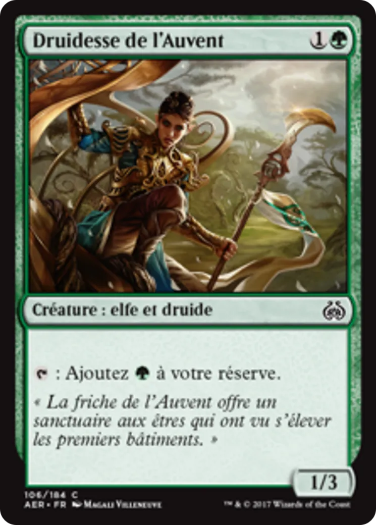 Druidesse de l'Auvent — Aether Revolt — Magic: The Gathering
