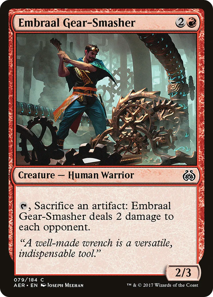 Embraal Gear-Smasher — Aether Revolt — Magic: The Gathering