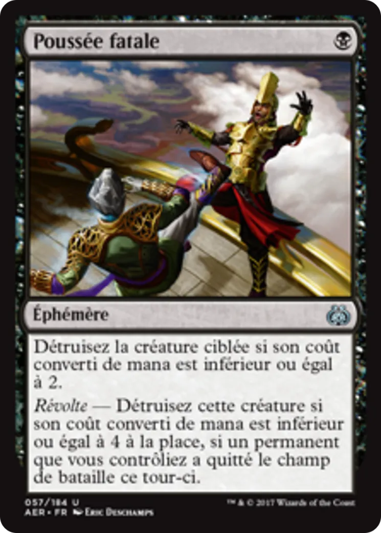 Poussée fatale — Aether Revolt — Magic: The Gathering