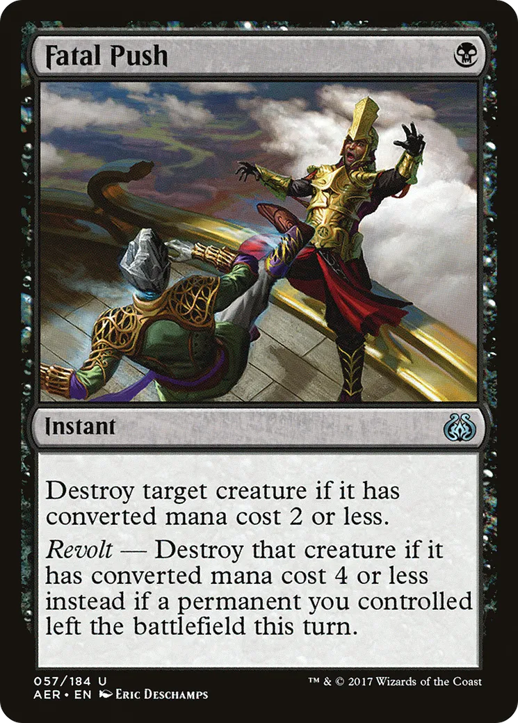 Fatal Push — Aether Revolt — Magic: The Gathering