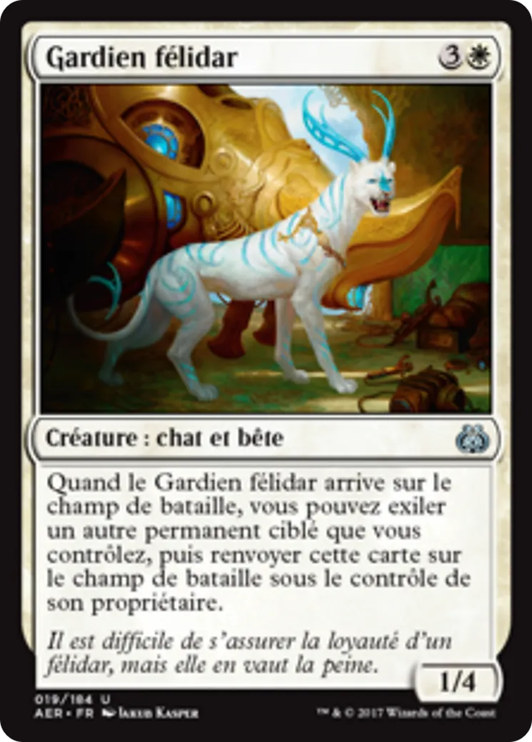 Gardien félidar — Aether Revolt — Magic: The Gathering