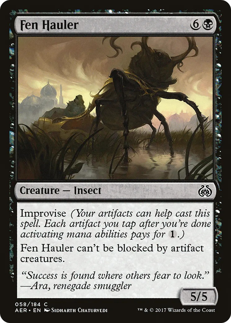 Transporteur des maremmes — Aether Revolt — Magic: The Gathering