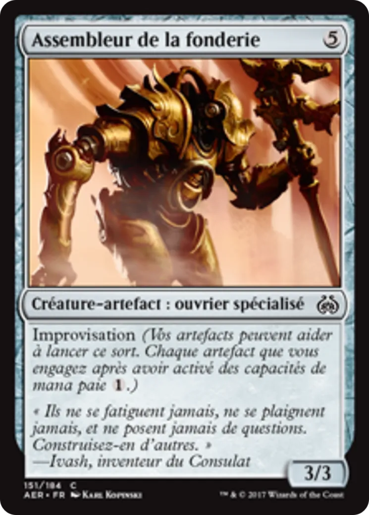 Assembleur de la fonderie — Aether Revolt — Magic: The Gathering
