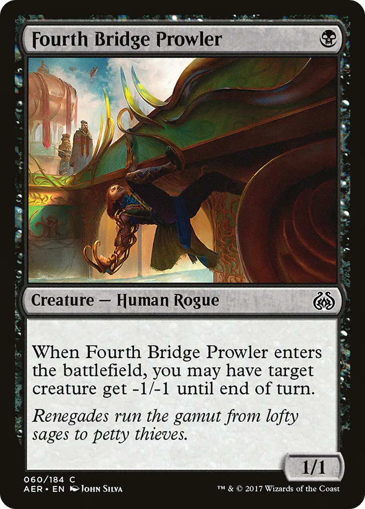 Fourth Bridge Prowler — Aether Revolt — Magic: The Gathering