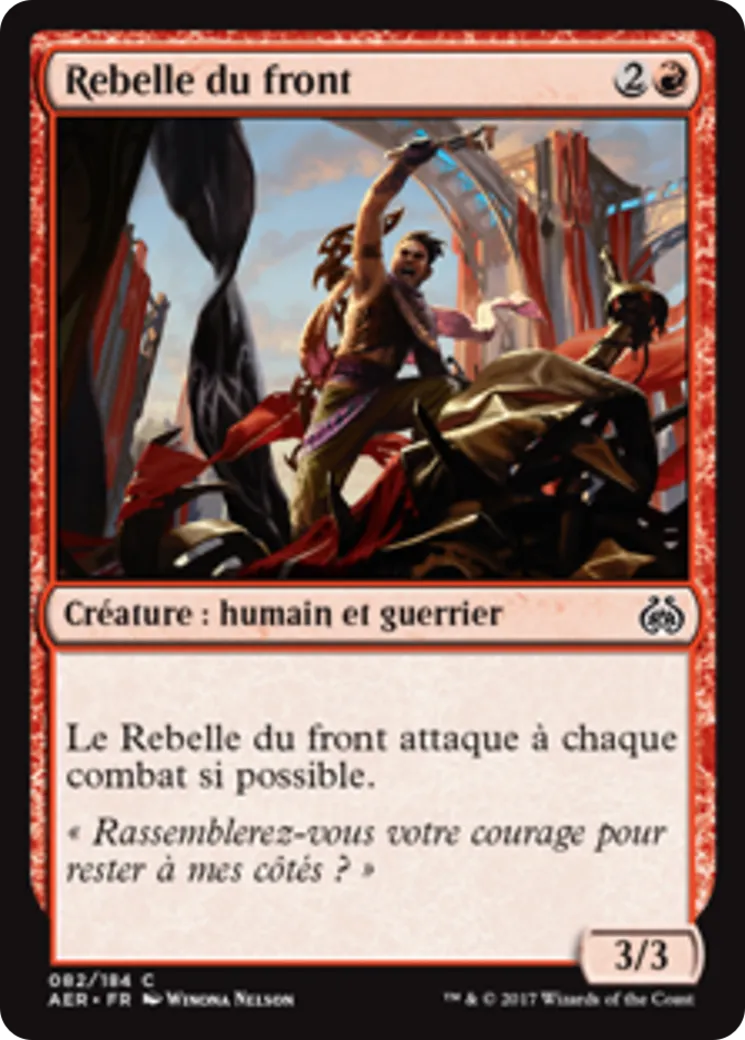 Rebelle du front — Aether Revolt — Magic: The Gathering
