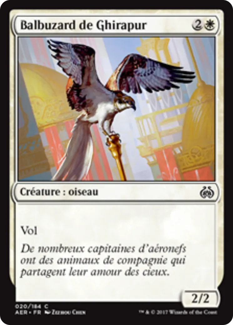 Balbuzard de Ghirapur — Aether Revolt — Magic: The Gathering