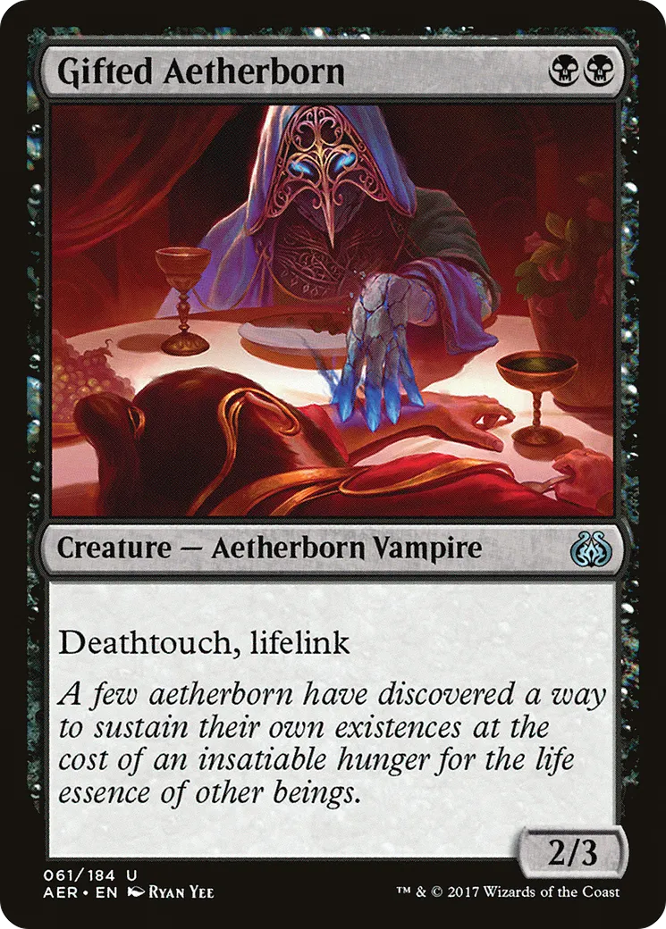 Gifted Aetherborn — Aether Revolt — Magic: The Gathering