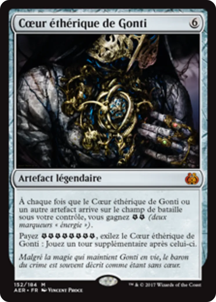 Cœur éthérique de Gonti — Aether Revolt — Magic: The Gathering