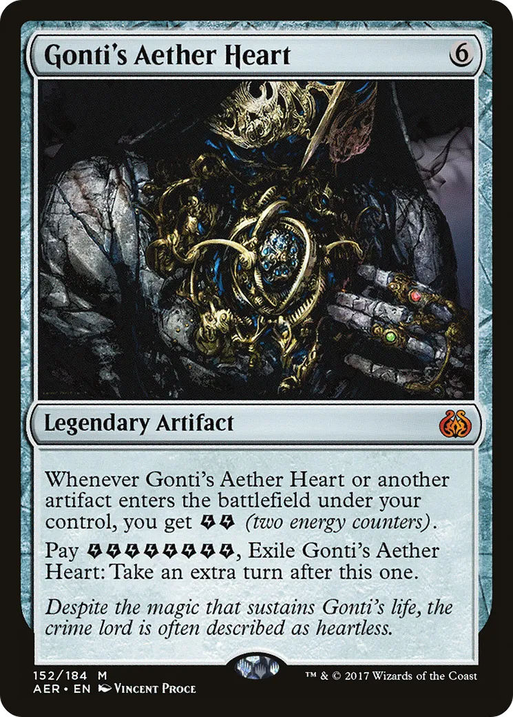 Cœur éthérique de Gonti — Aether Revolt — Magic: The Gathering