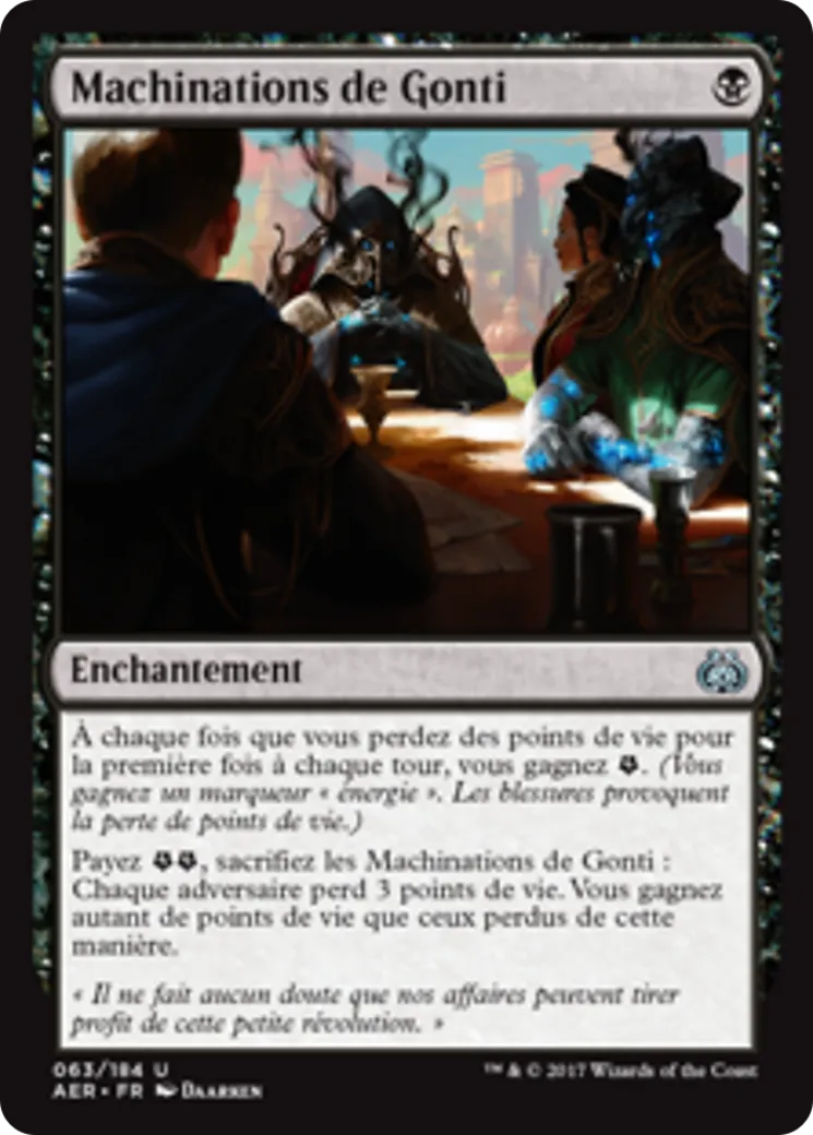 Machinations de Gonti — Aether Revolt — Magic: The Gathering