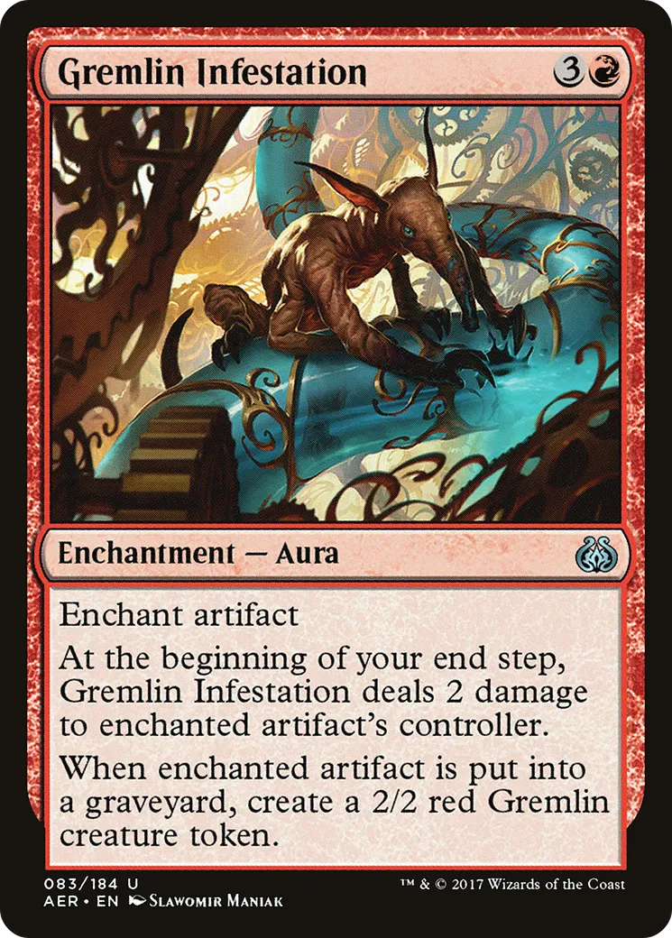 Gremlin Infestation — Aether Revolt — Magic: The Gathering