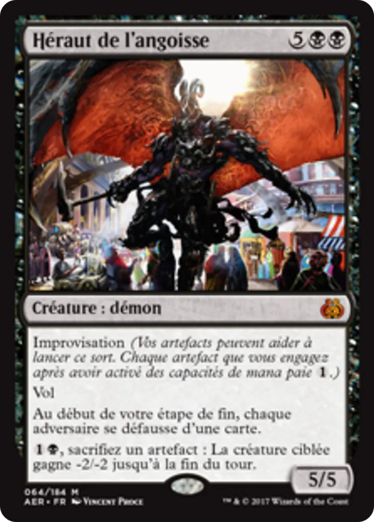 Héraut de l'angoisse — Aether Revolt — Magic: The Gathering
