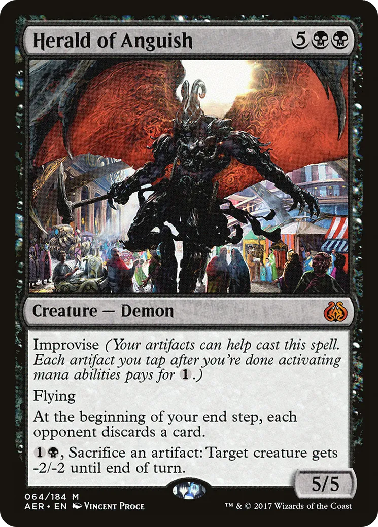 Héraut de l'angoisse — Aether Revolt — Magic: The Gathering
