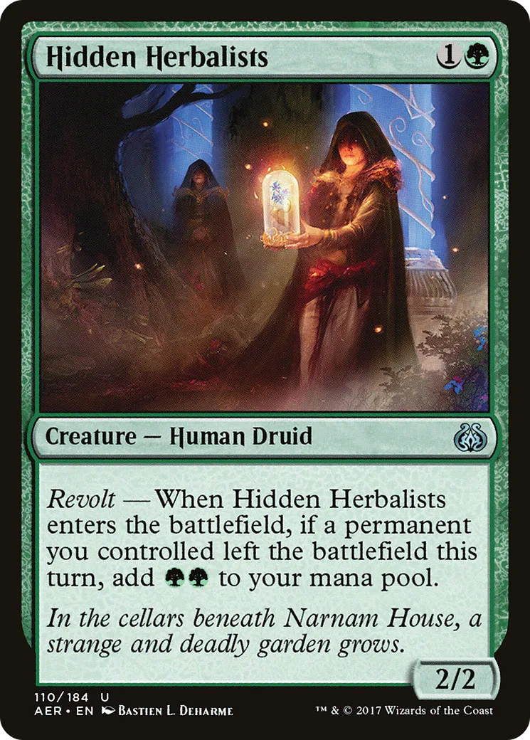 Hidden Herbalists — Aether Revolt — Magic: The Gathering
