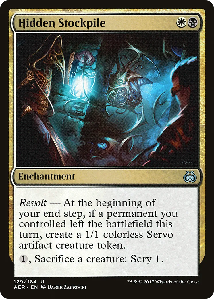 Réserve cachée — Aether Revolt — Magic: The Gathering