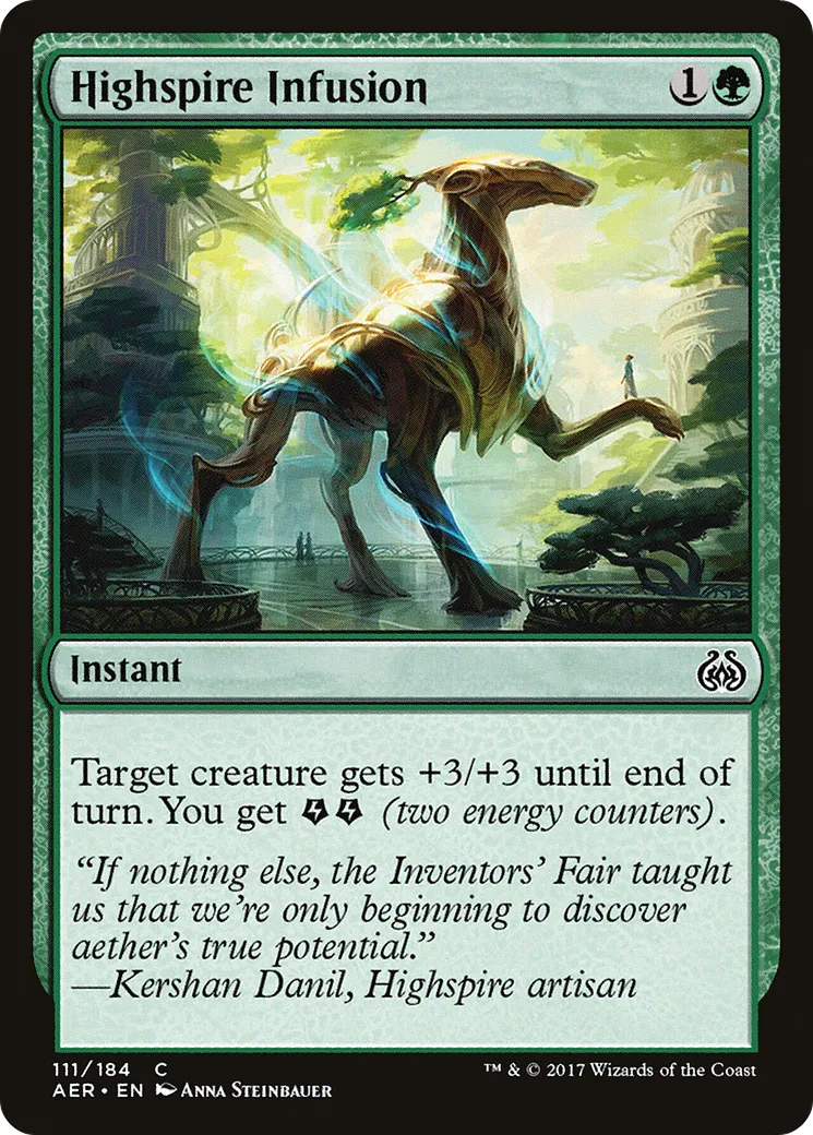 Highspire Infusion — Aether Revolt — Magic: The Gathering