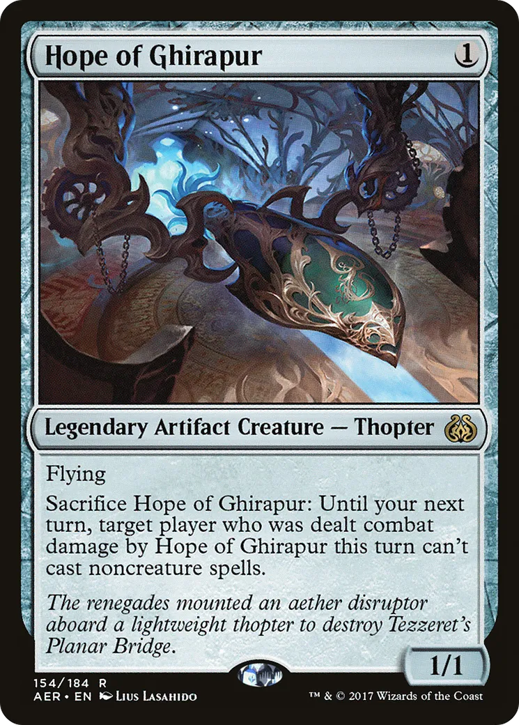 Hope of Ghirapur — Aether Revolt — Magic: The Gathering