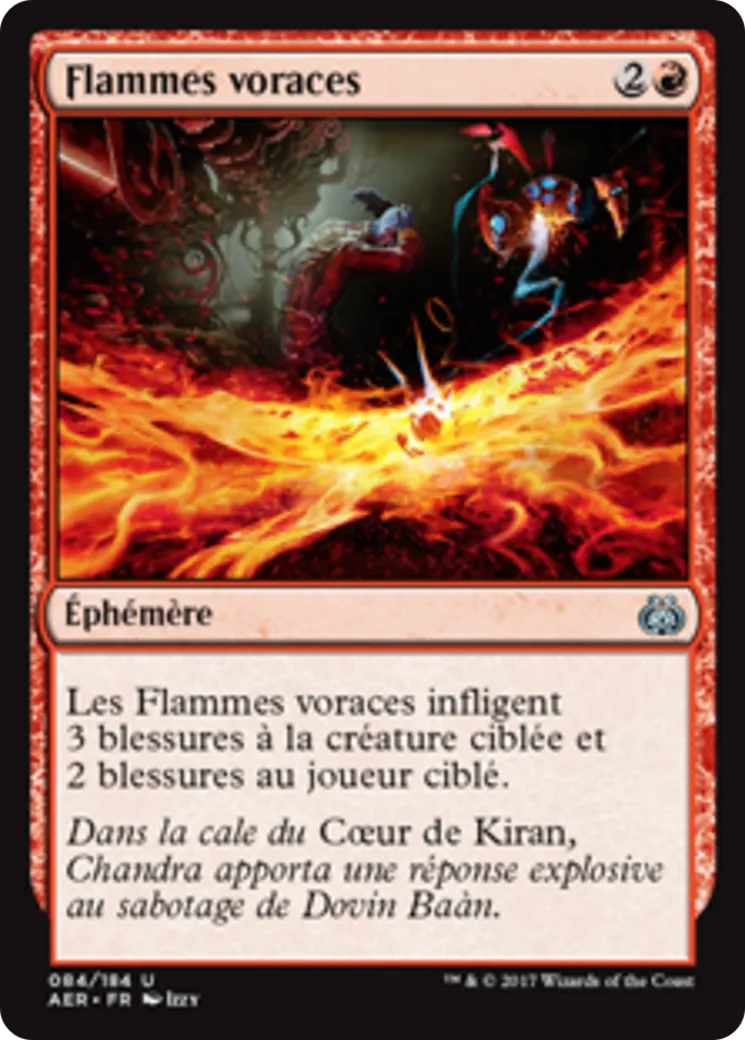 Flammes voraces — Aether Revolt — Magic: The Gathering