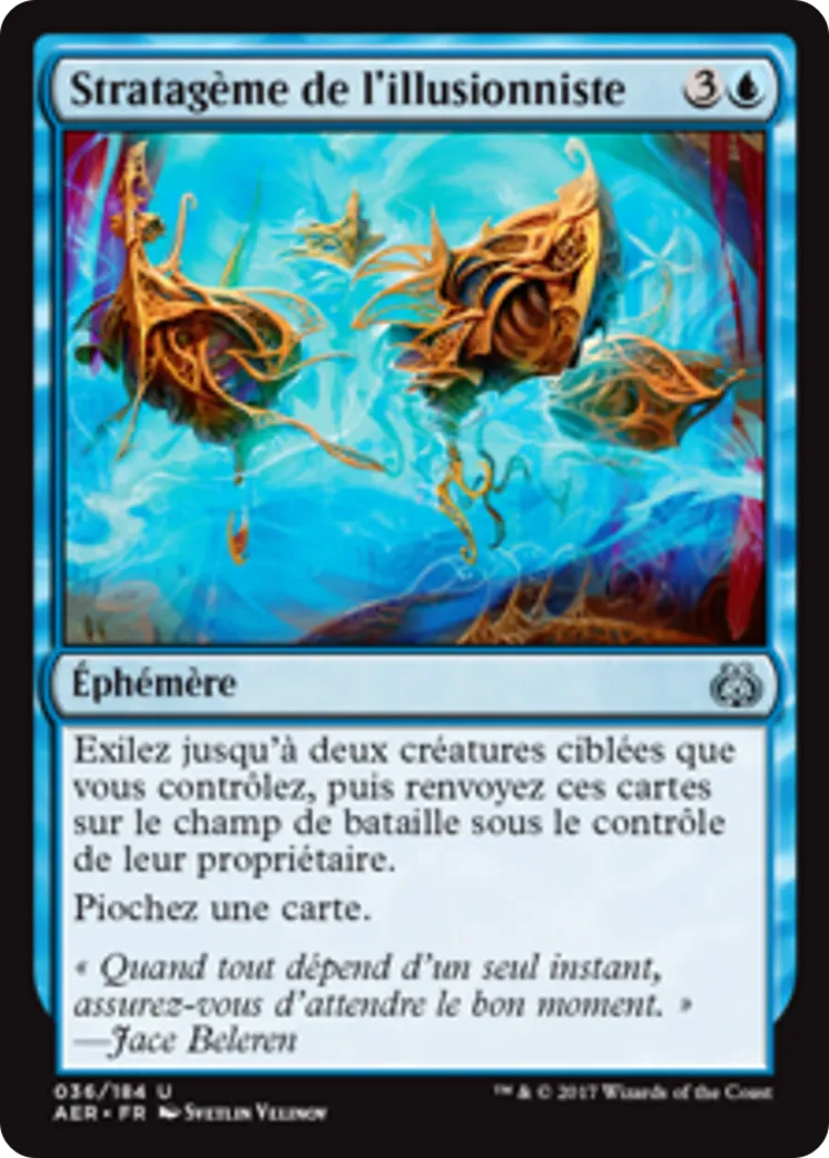 Stratagème de l'illusionniste from Aether Revolt - Magic: The Gathering