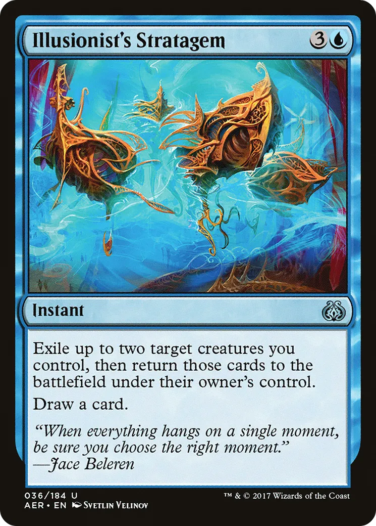 Stratagème de l'illusionniste — Aether Revolt — Magic: The Gathering