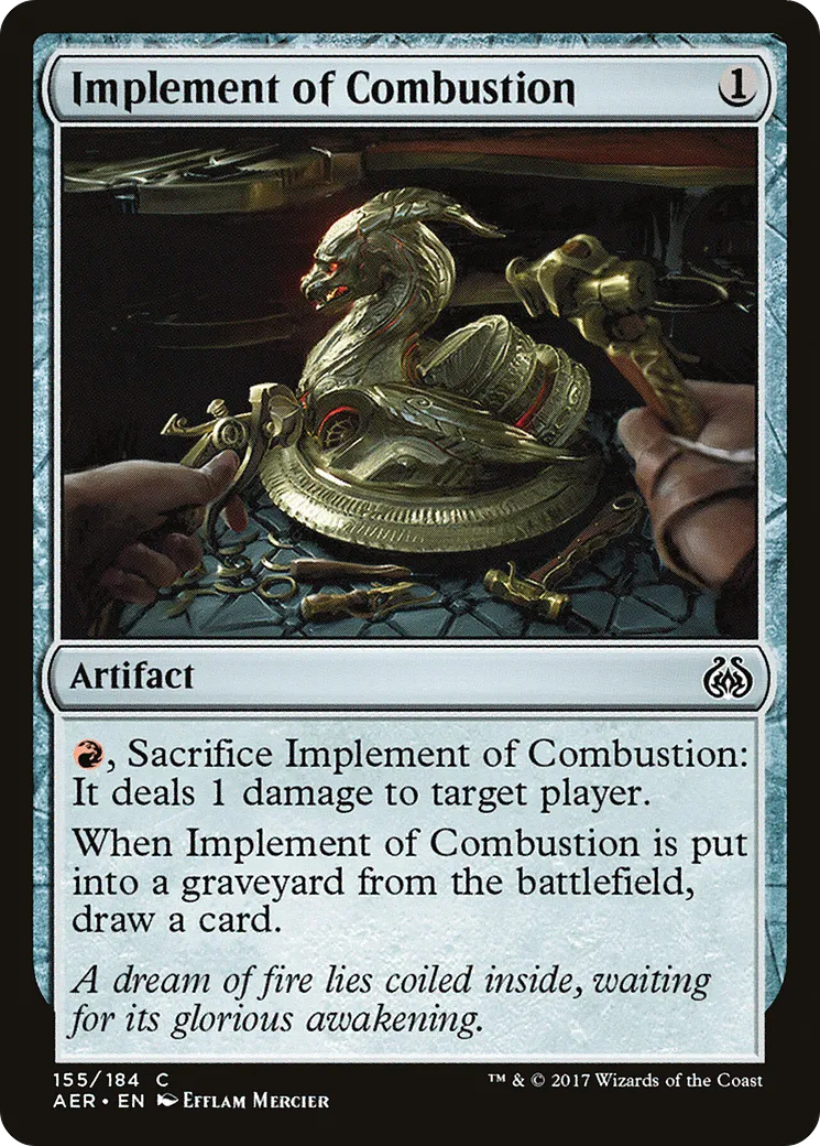 Implement of Combustion — Aether Revolt — Magic: The Gathering