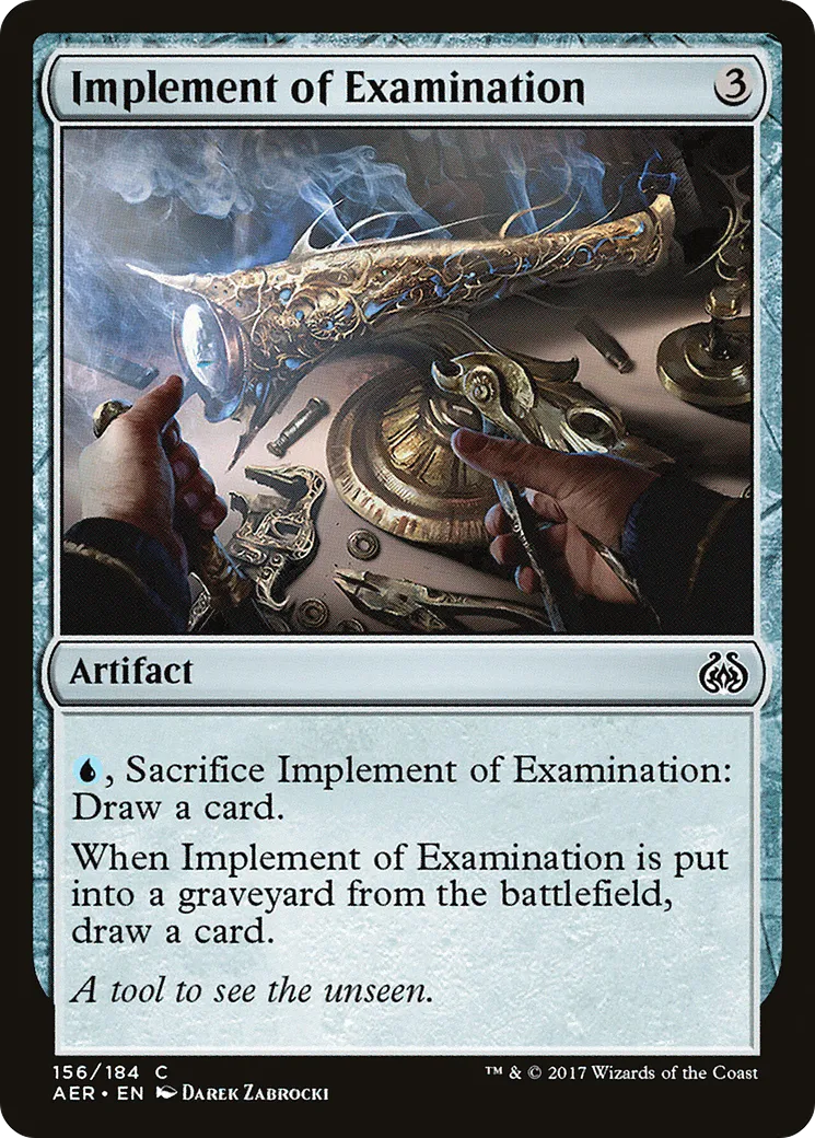Implement of Examination — Aether Revolt — Magic: The Gathering