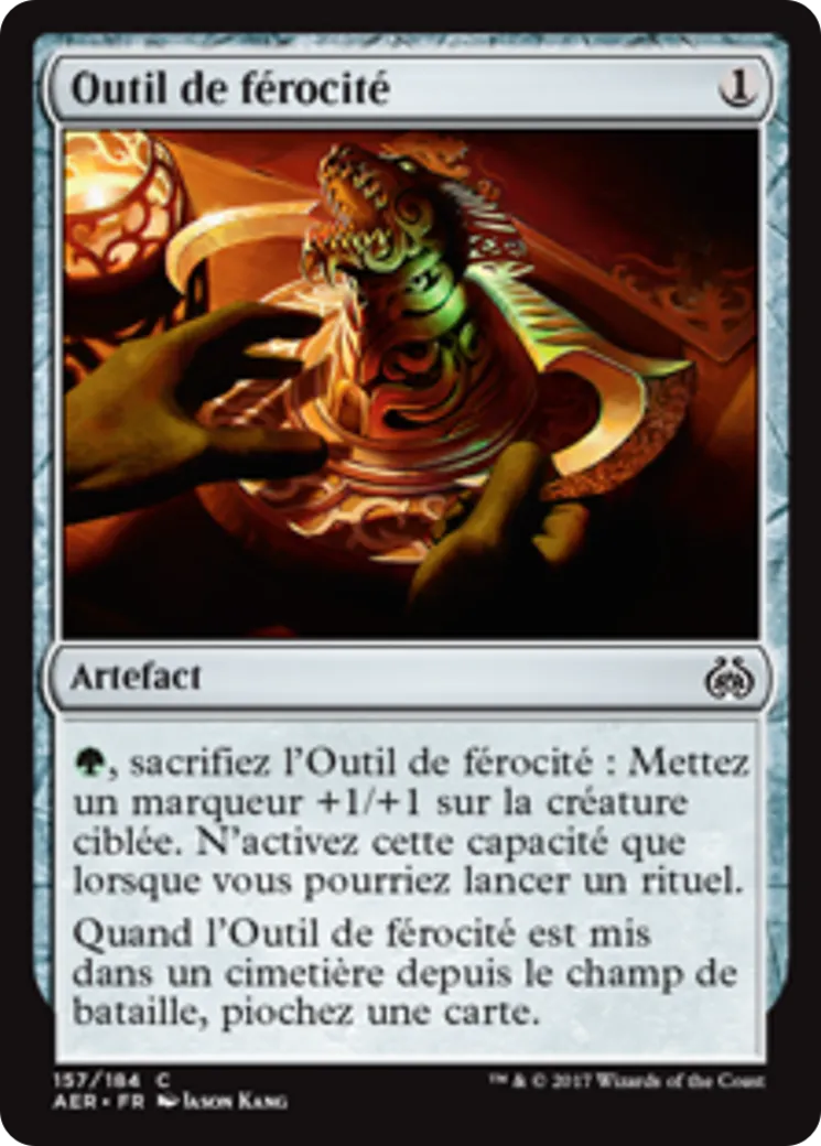 Outil de férocité — Aether Revolt — Magic: The Gathering