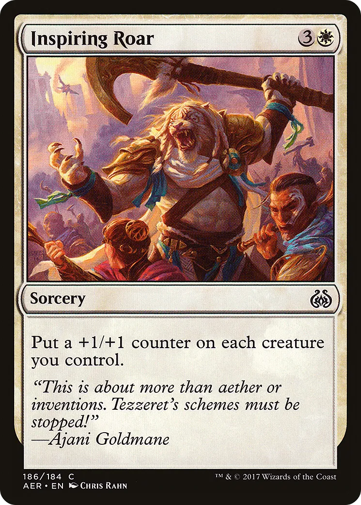 Inspiring Roar — Aether Revolt — Magic: The Gathering