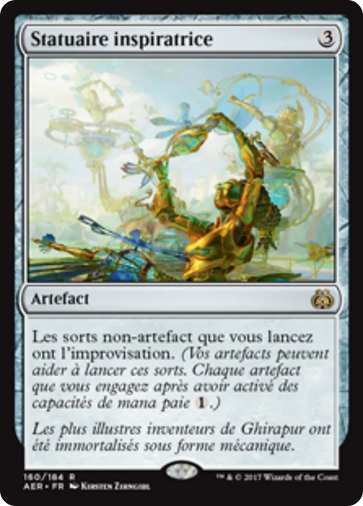 Statuaire inspiratrice — Aether Revolt — Magic: The Gathering