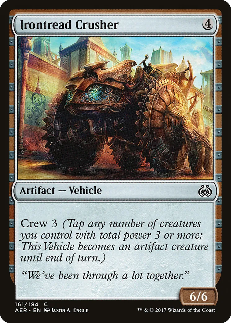 Irontread Crusher — Aether Revolt — Magic: The Gathering
