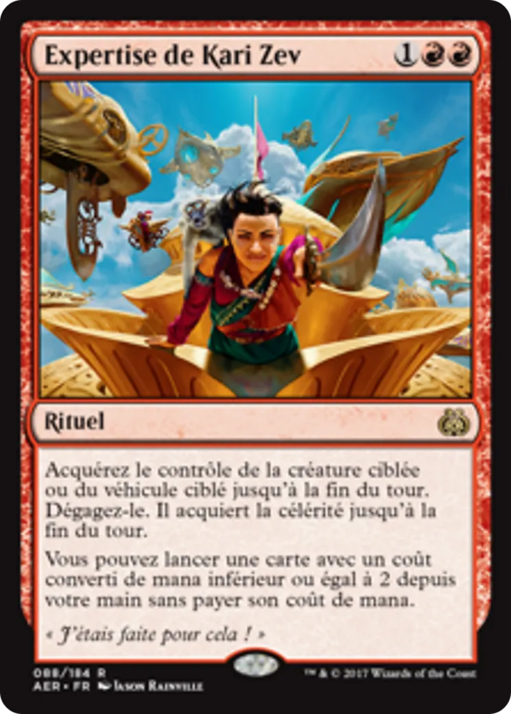 Expertise de Kari Zev — Aether Revolt — Magic: The Gathering