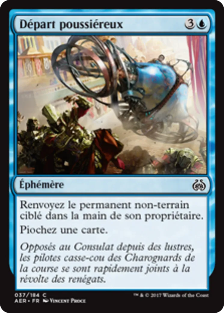 Départ poussiéreux — Aether Revolt — Magic: The Gathering
