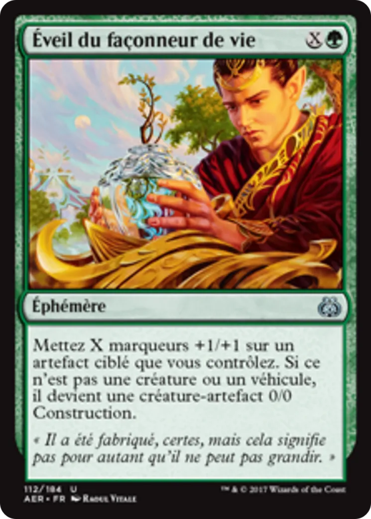 Éveil du façonneur de vie — Aether Revolt — Magic: The Gathering