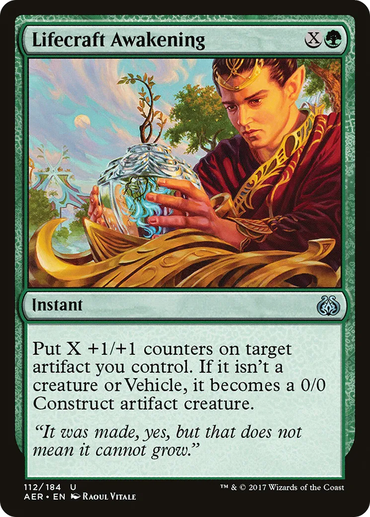 Lifecraft Awakening — Aether Revolt — Magic: The Gathering
