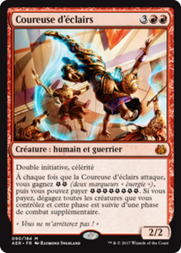 Coureuse d'éclairs — Aether Revolt — Magic: The Gathering
