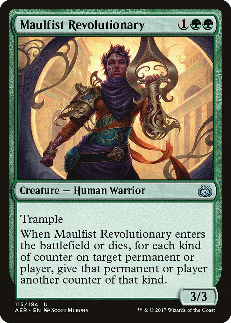 Maulfist Revolutionary — Aether Revolt — Magic: The Gathering