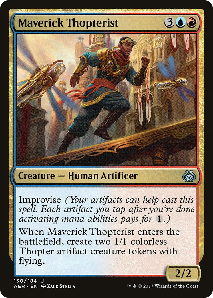 Maverick Thopterist — Aether Revolt — Magic: The Gathering
