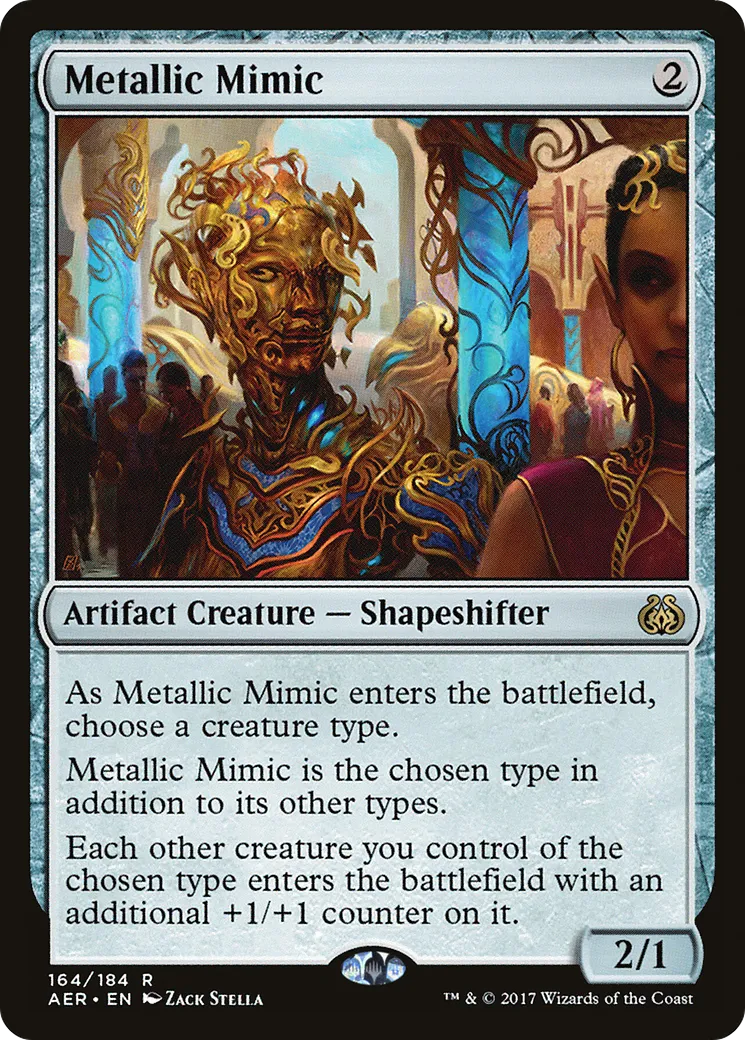 Metallic Mimic from Aether Revolt - Magic: The Gathering
