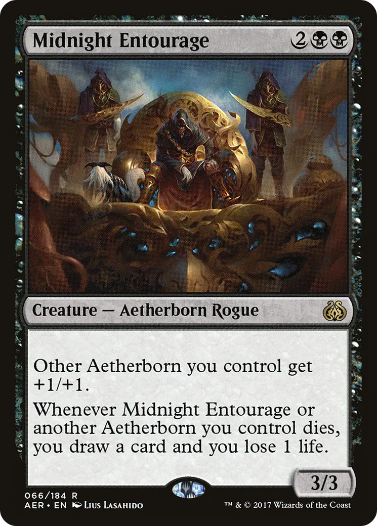 Entourage de minuit — Aether Revolt — Magic: The Gathering