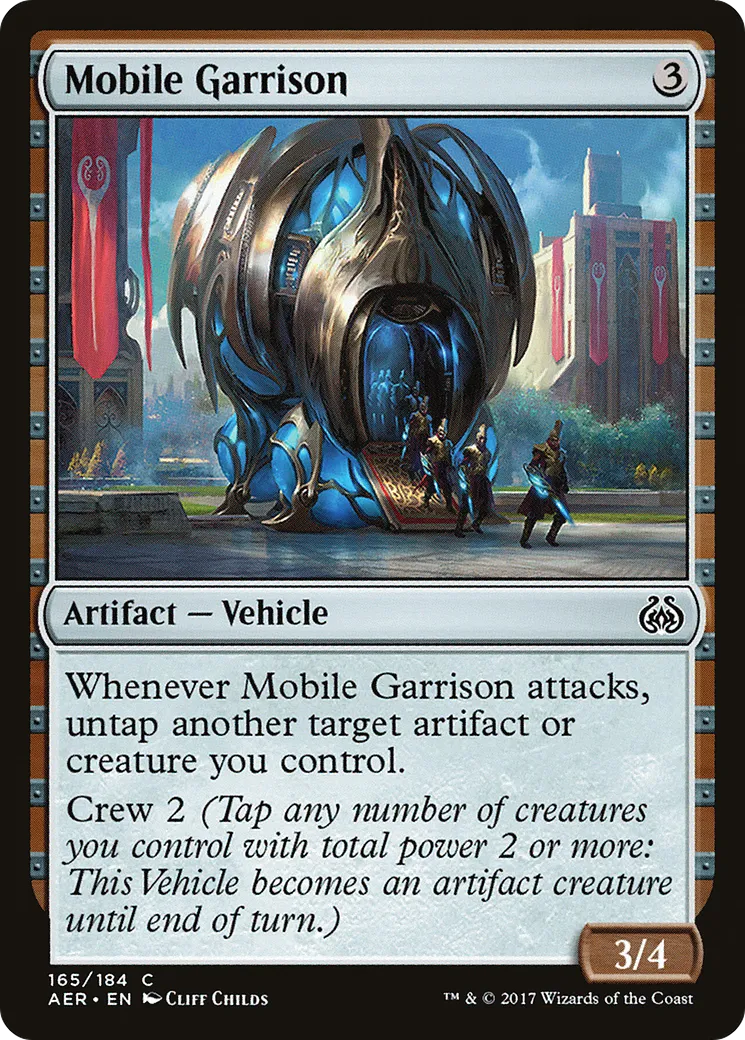 Mobile Garrison — Aether Revolt — Magic: The Gathering