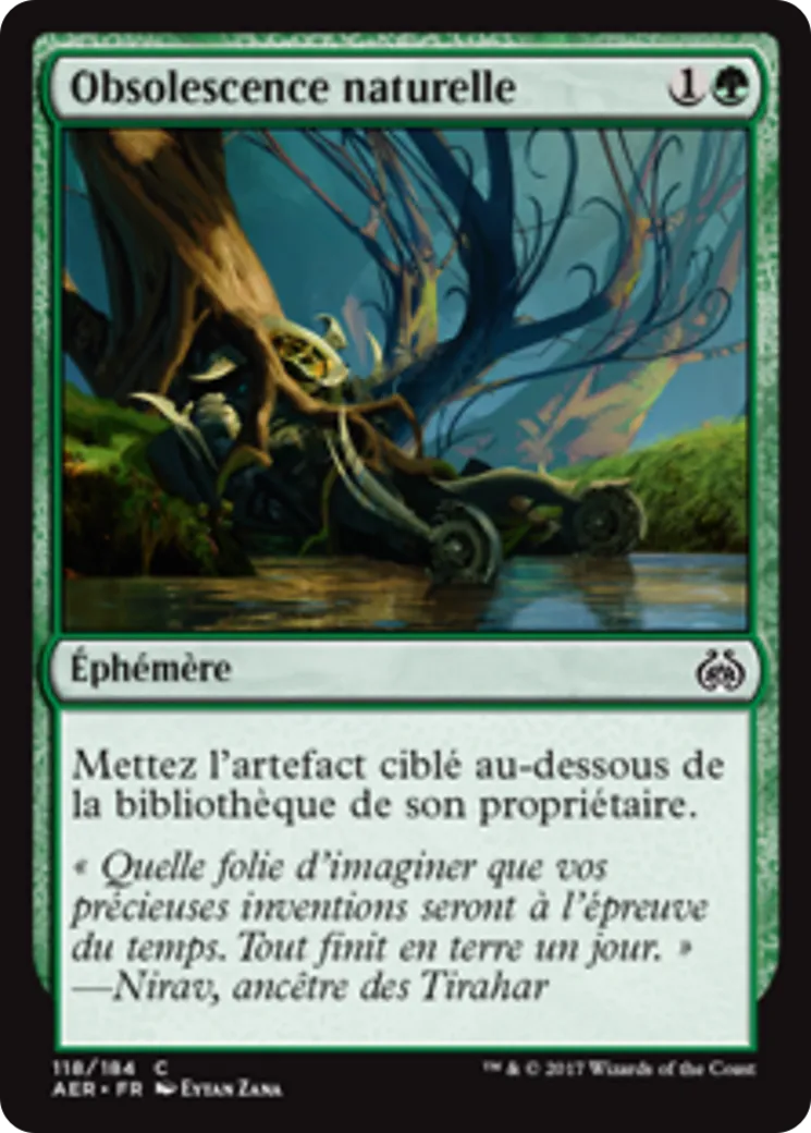 Obsolescence naturelle — Aether Revolt — Magic: The Gathering