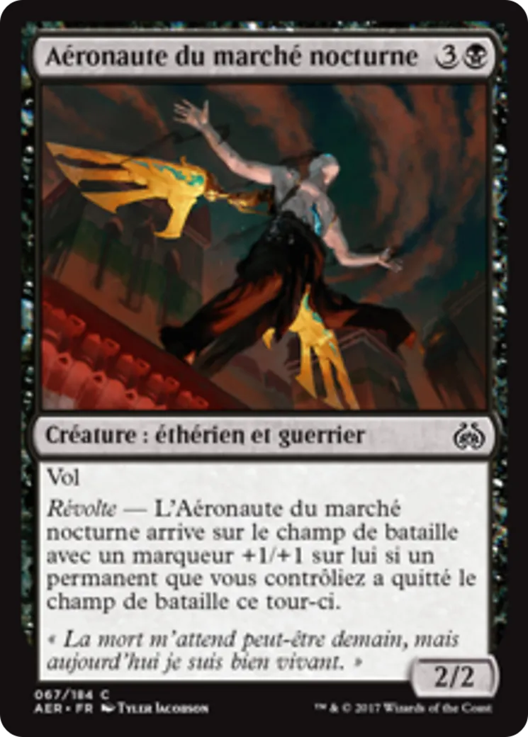 Aéronaute du marché nocturne — Aether Revolt — Magic: The Gathering