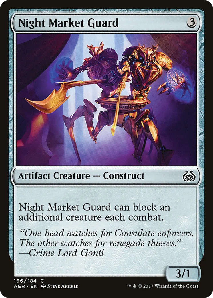 Night Market Guard — Aether Revolt — Magic: The Gathering