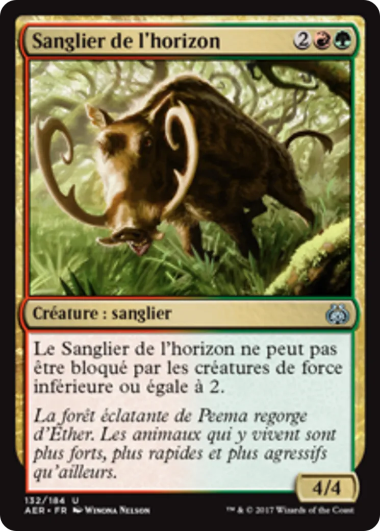 Sanglier de l'horizon — Aether Revolt — Magic: The Gathering