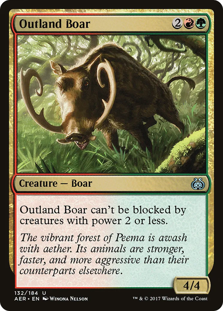 Sanglier de l'horizon — Aether Revolt — Magic: The Gathering