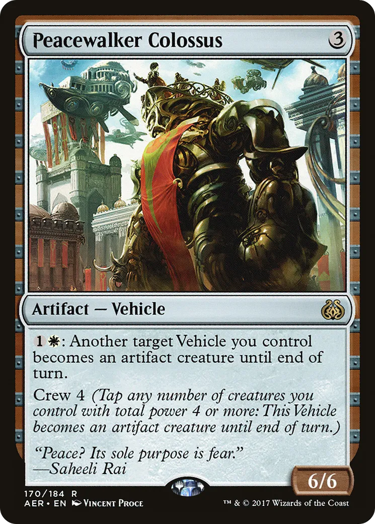 Peacewalker Colossus — Aether Revolt — Magic: The Gathering