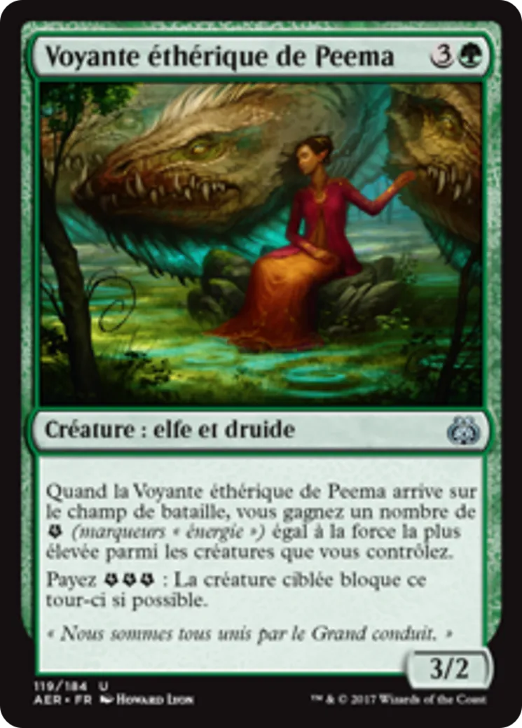 Voyante éthérique de Peema — Aether Revolt — Magic: The Gathering