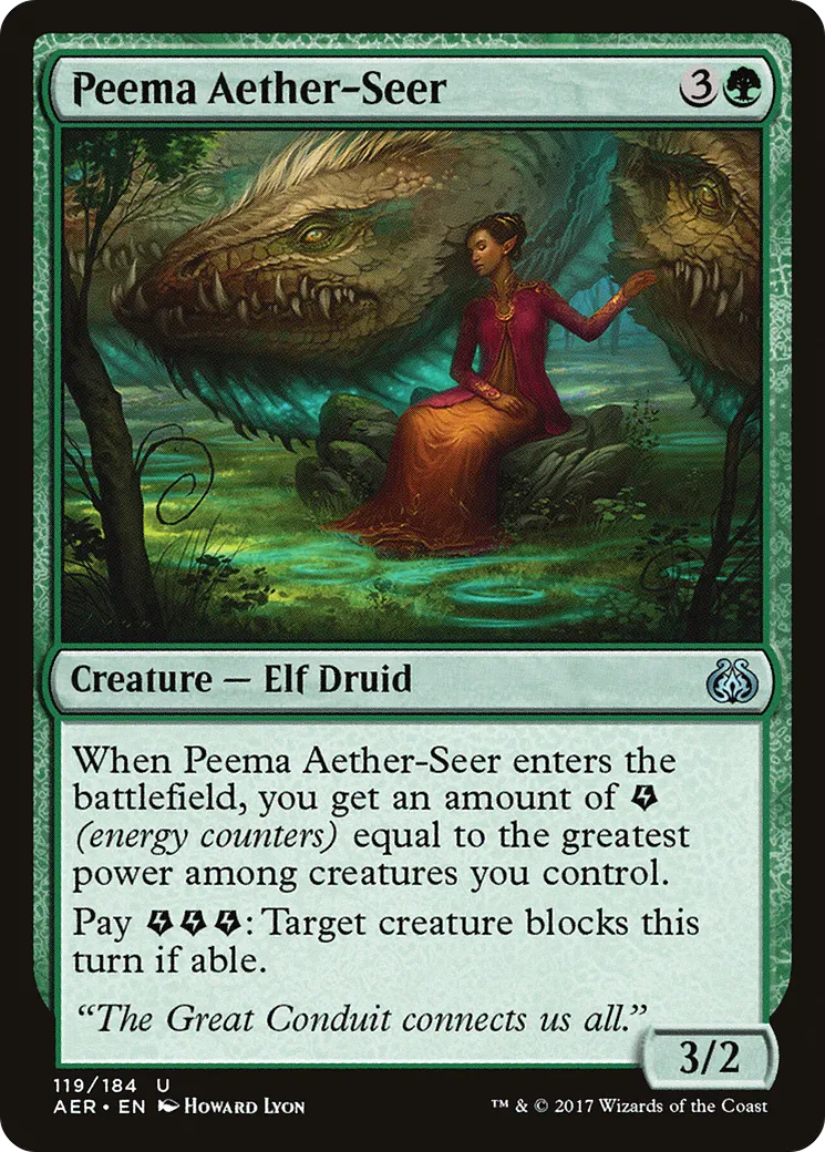 Peema Aether-Seer — Aether Revolt — Magic: The Gathering